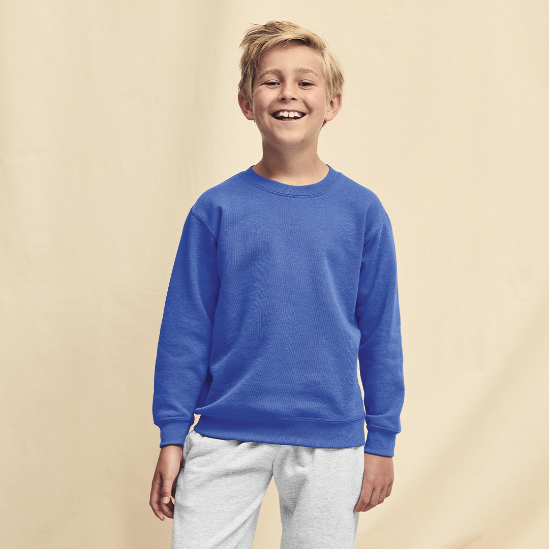 Sudadera niño personalizada Classic Set-In Sweat de Fruit Of The Loom - Sudaderas personalizadas - Regalo Promocional Personalizado