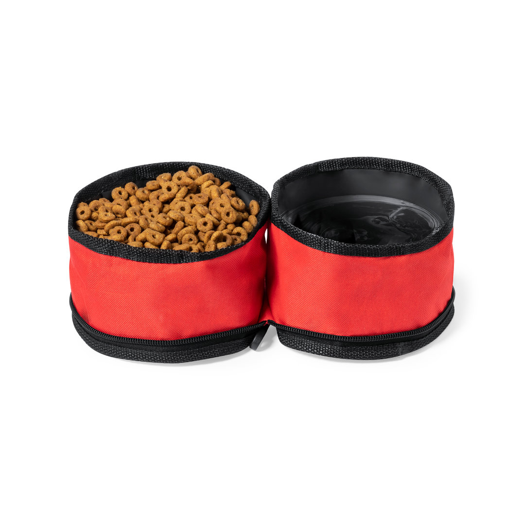 Bowl plegable personalizado Keken de RPET 600D con dos compartimentos - Mascotas - Regalo Promocional Personalizado - imagen 3