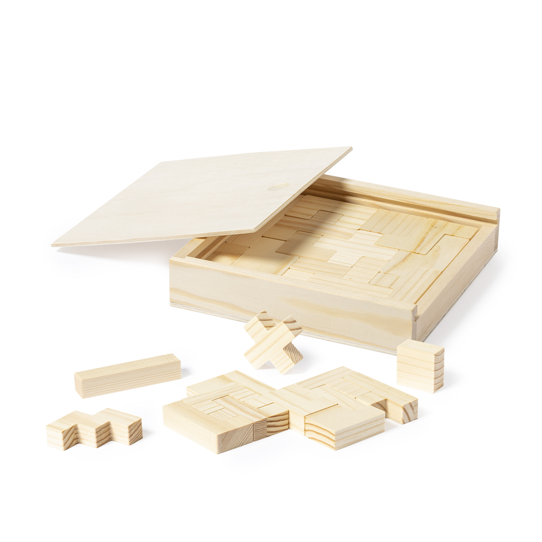 Juego de habilidad personalizado Charlis de madera resistente con 13 piezas - Verano - Regalo Promocional Personalizado