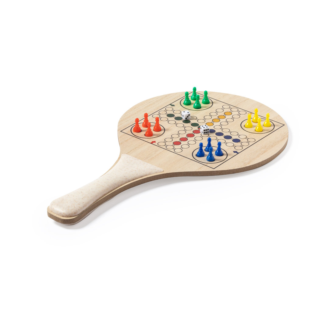 Palas de playa personalizadas Pecter multijuego de madera con caña trigo - Verano - Regalo Promocional Personalizado - imagen 3