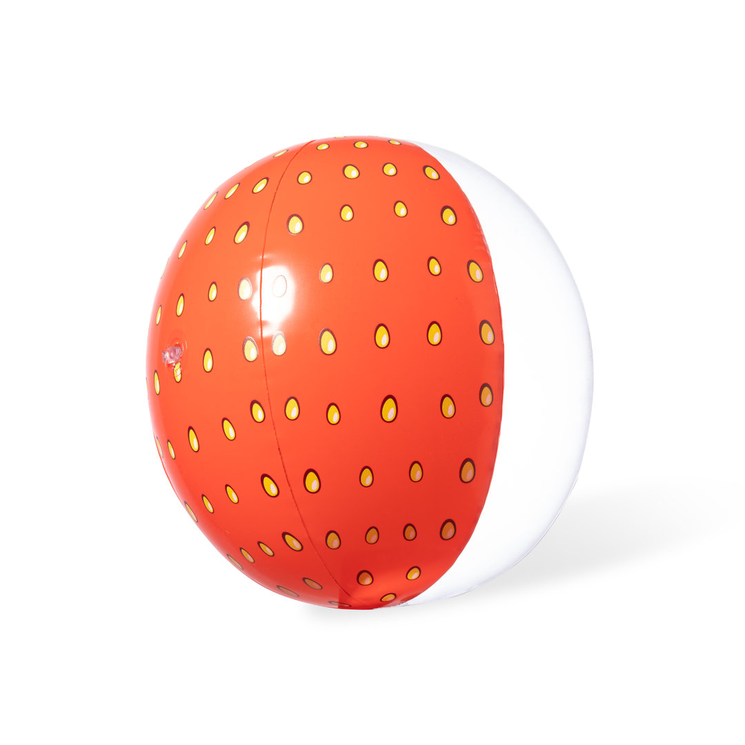 Balón Darmon playa frutal PVC mitad transparente - Verano - Regalo Promocional Personalizado - imagen 3