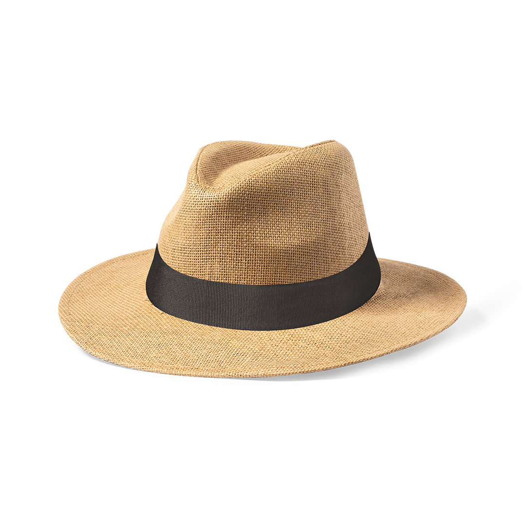 Sombrero personalizado Mulins indiana de paja de papel ajustable - Verano - Regalo Promocional Personalizado - imagen 4