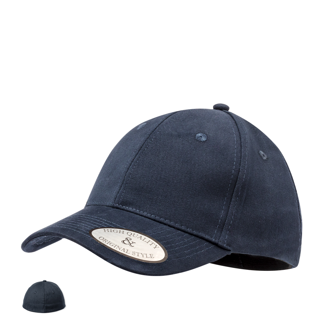 Gorra personalizada Klarke cerrada de 6 paneles con spandex - Gorras y sombreros - Regalo Promocional Personalizado
