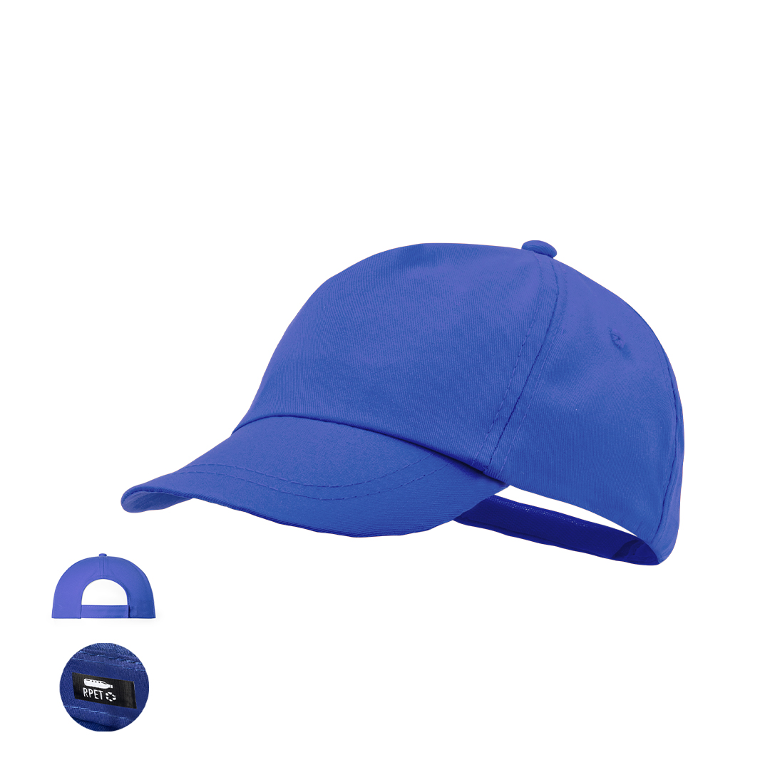 Gorra niño personalizada Rick de 5 paneles RPET reciclado - Niños y Juegos - Regalo Promocional Personalizado