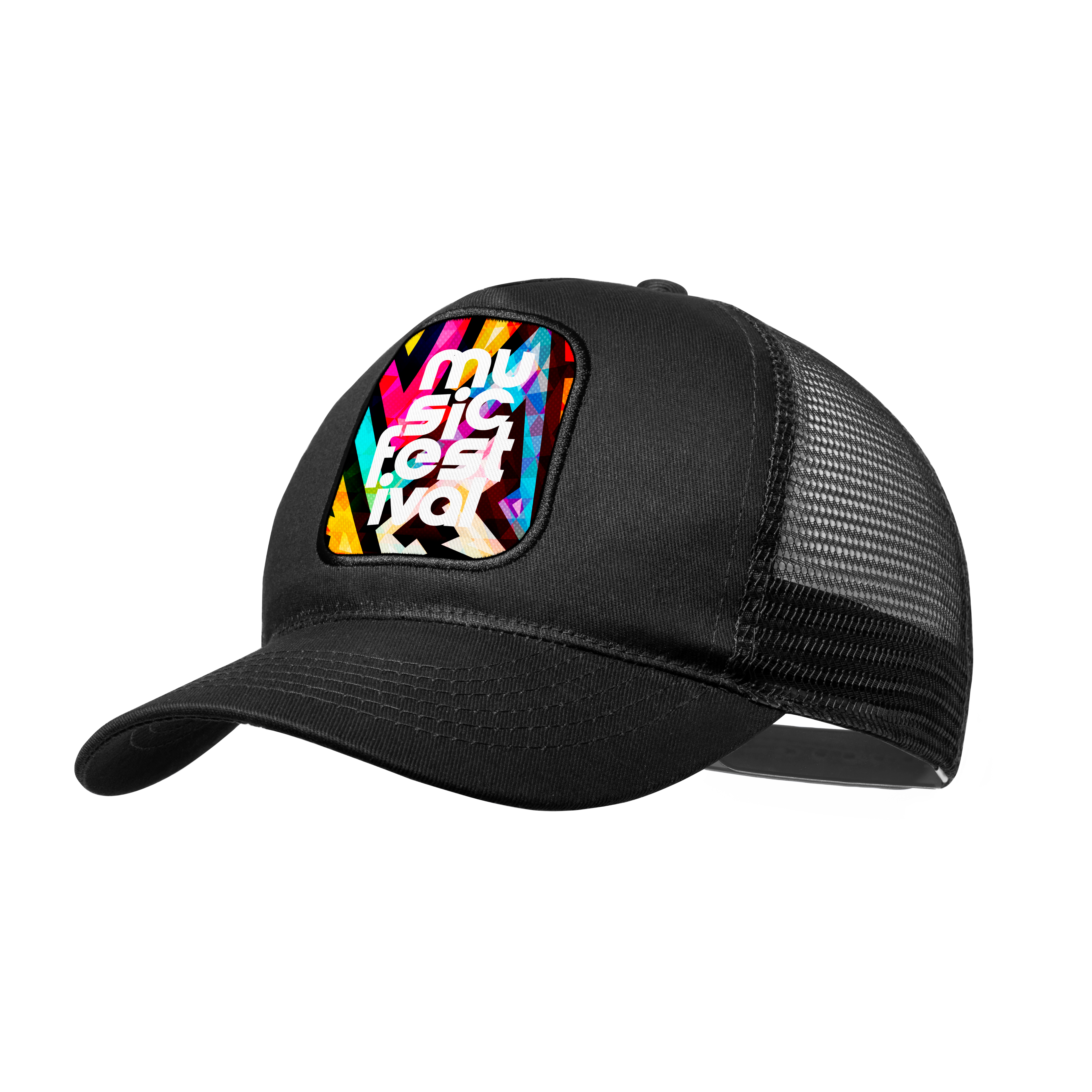 Gorra personalizada Flecher trucker con parche sublimación - Gorras y sombreros - Regalo Promocional Personalizado - imagen 3