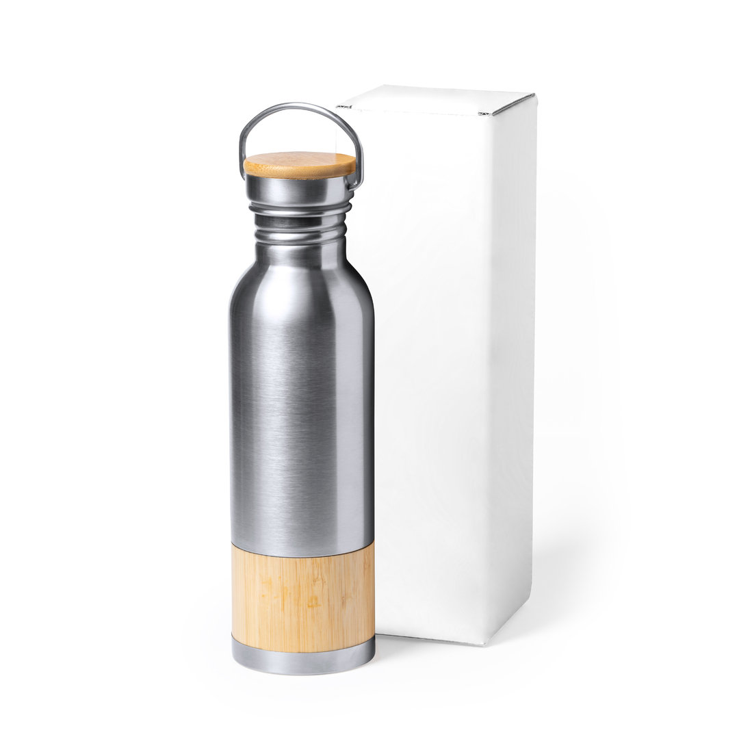 Caja de presentación personalizada Kuolux para bidones de cartón reciclado blanco