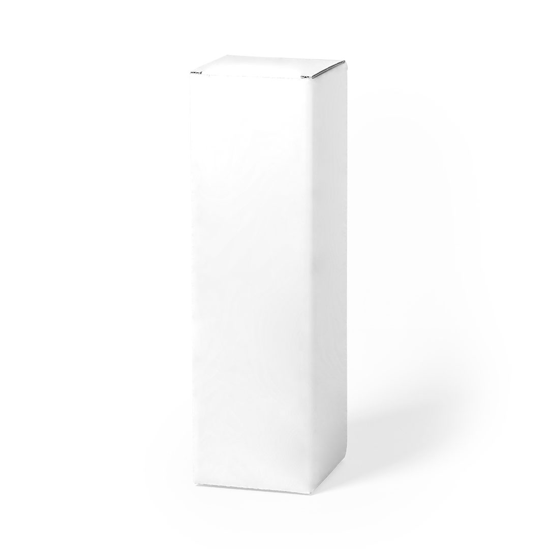 Caja de presentación personalizada Kuolux para bidones de cartón reciclado blanco - Packaging - Cajas - Regalo Promocional Personalizado