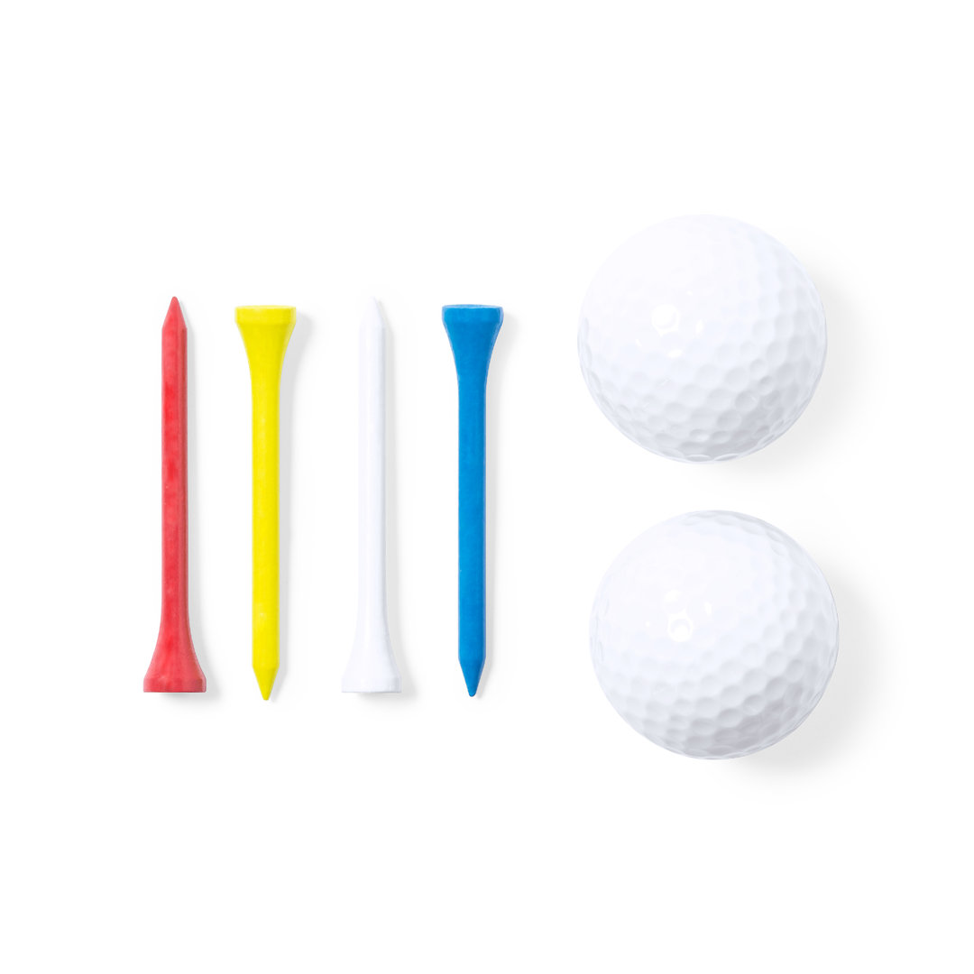 Set golf personalizado Caddie completo con pelotas y tees - Golf - Regalo Promocional Personalizado - vista alternativa