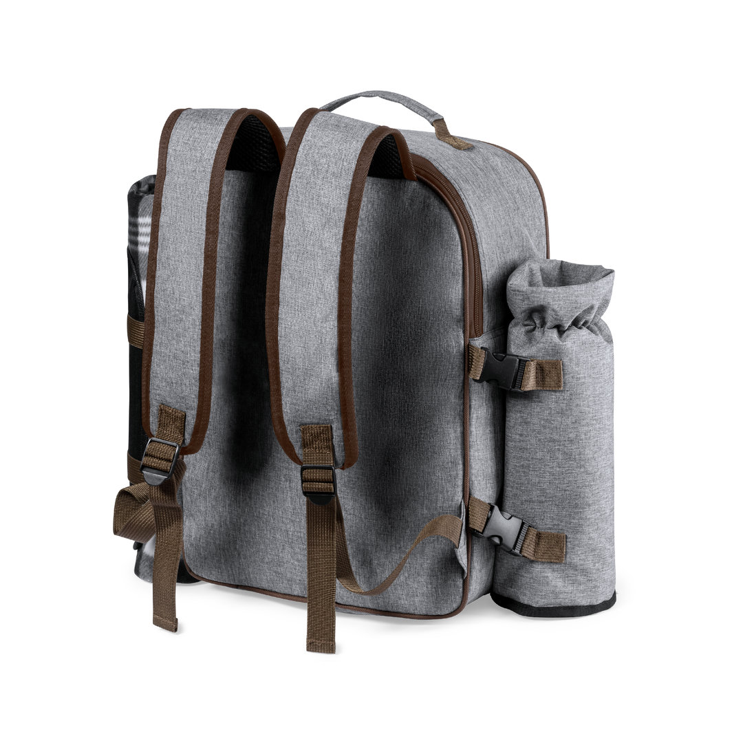 Mochila nevera picnic personalizada Seyman de RPET 600D para 4 servicios - Verano - Regalo Promocional Personalizado - vista alternativa