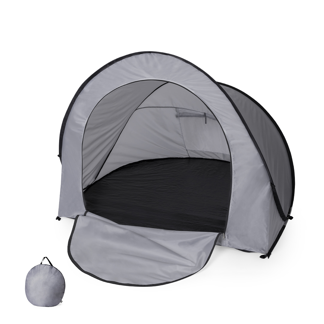Tienda de campaña personalizada Rebrax automontable de RPET - Verano - Regalo Promocional Personalizado