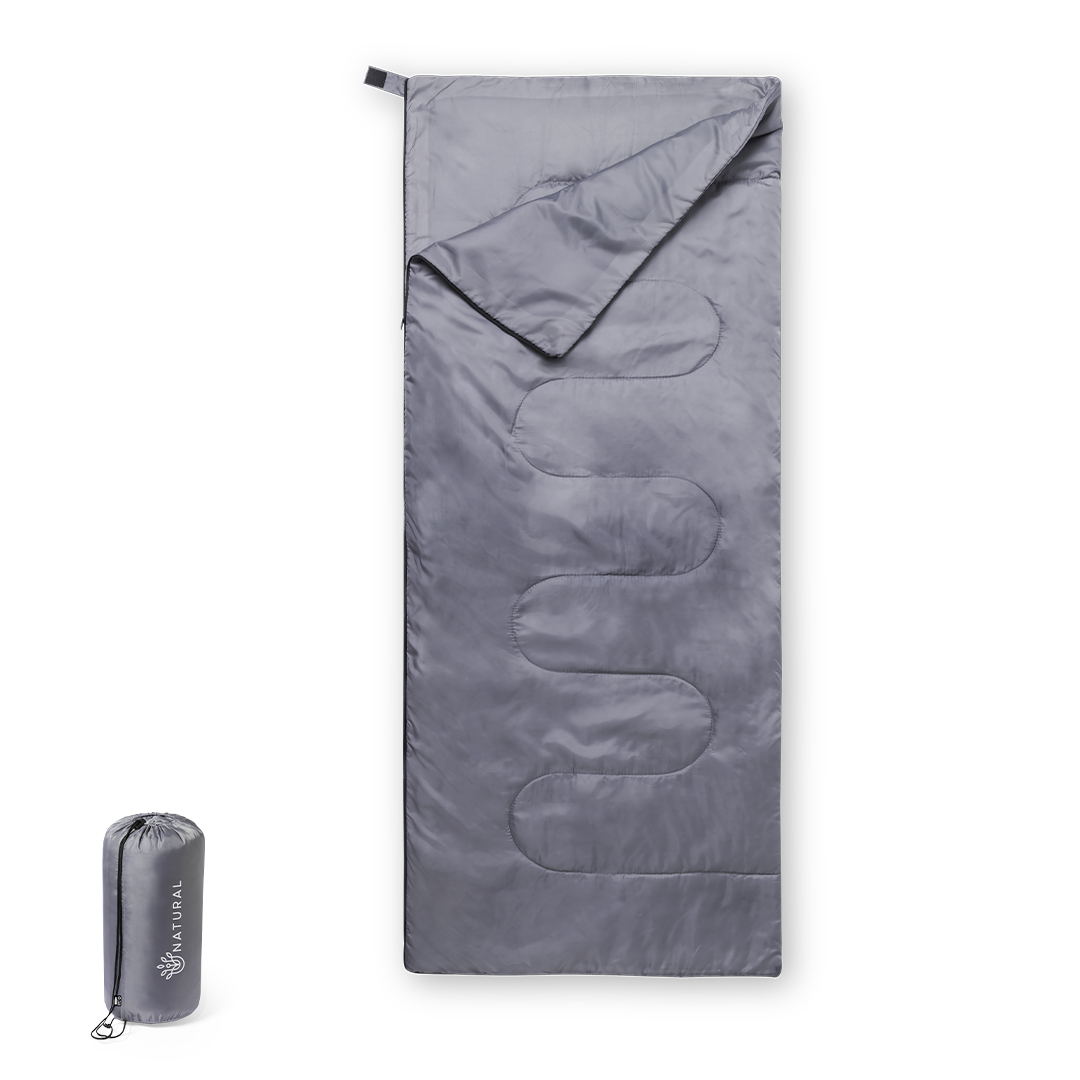 Saco de dormir personalizado Daltom de poliéster RPET con funda - Verano - Regalo Promocional Personalizado