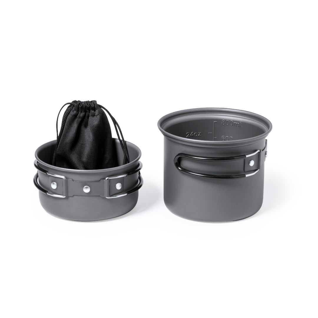 Set manje camping personalizado Sondic ultra compacto RPET - Otros accesorios cocina - Regalo Promocional Personalizado - imagen 3
