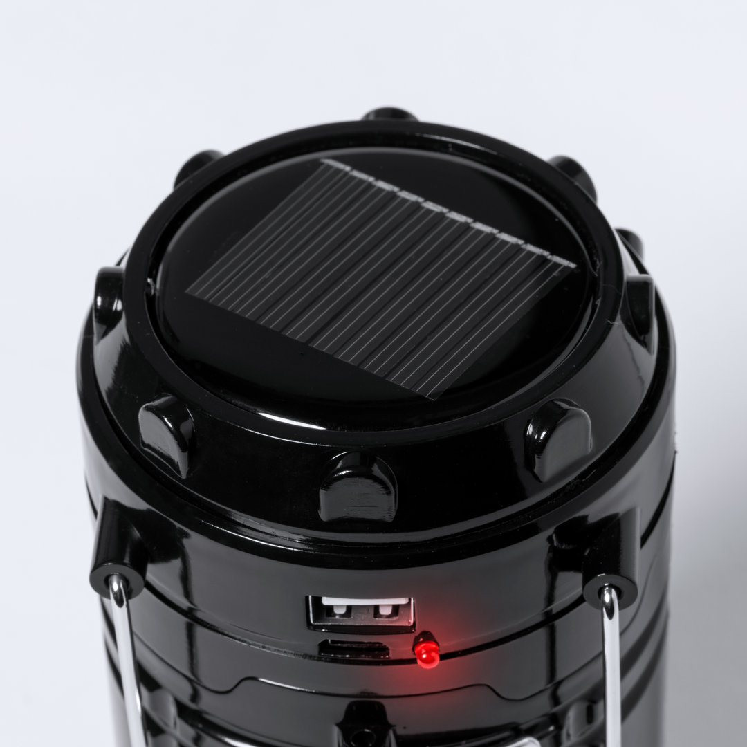 Lámpara power bank personalizada Mufar solar con batería 1200mAh