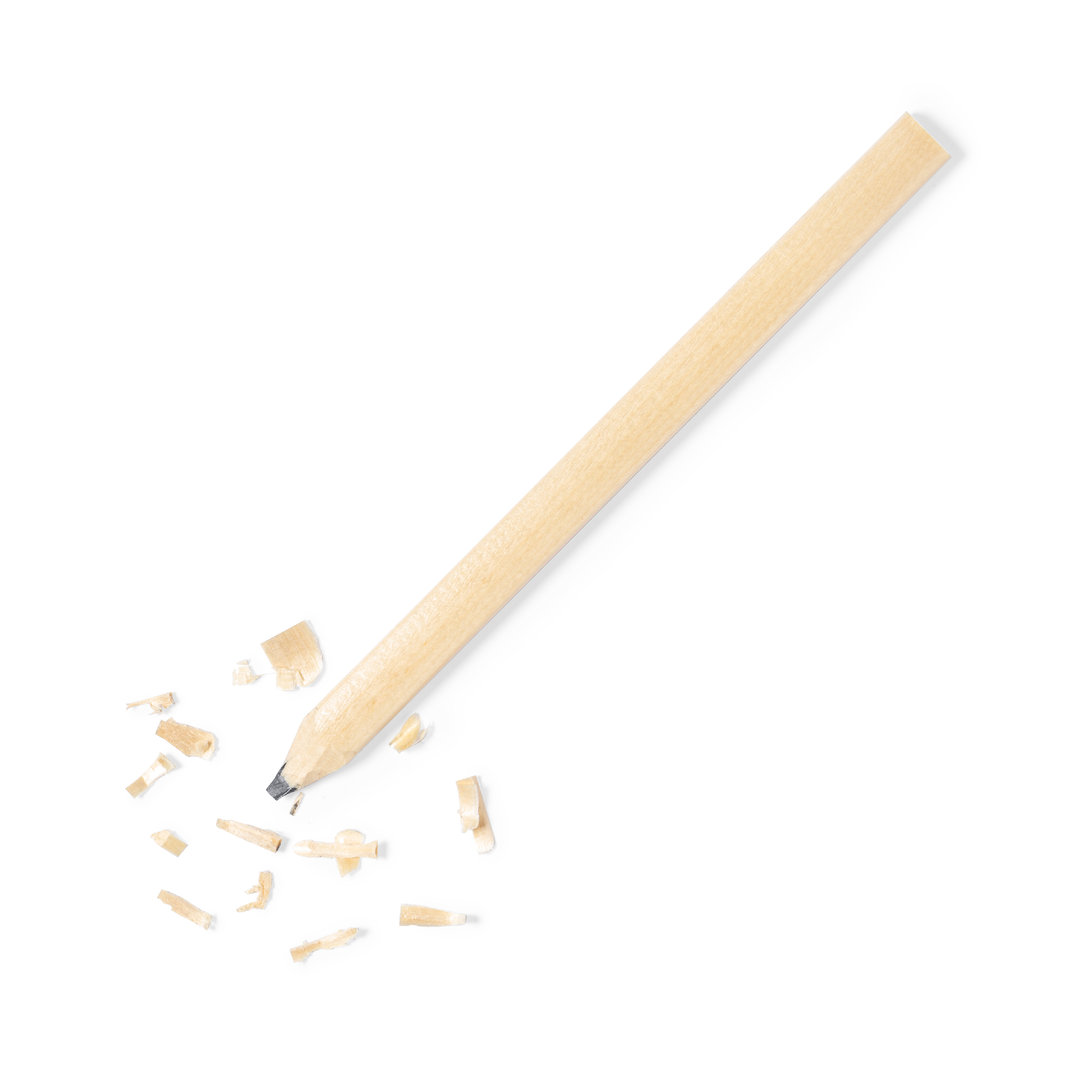 Lápiz personalizado Delint de madera tipo carpintero - Oficina - Regalo Promocional Personalizado - vista alternativa