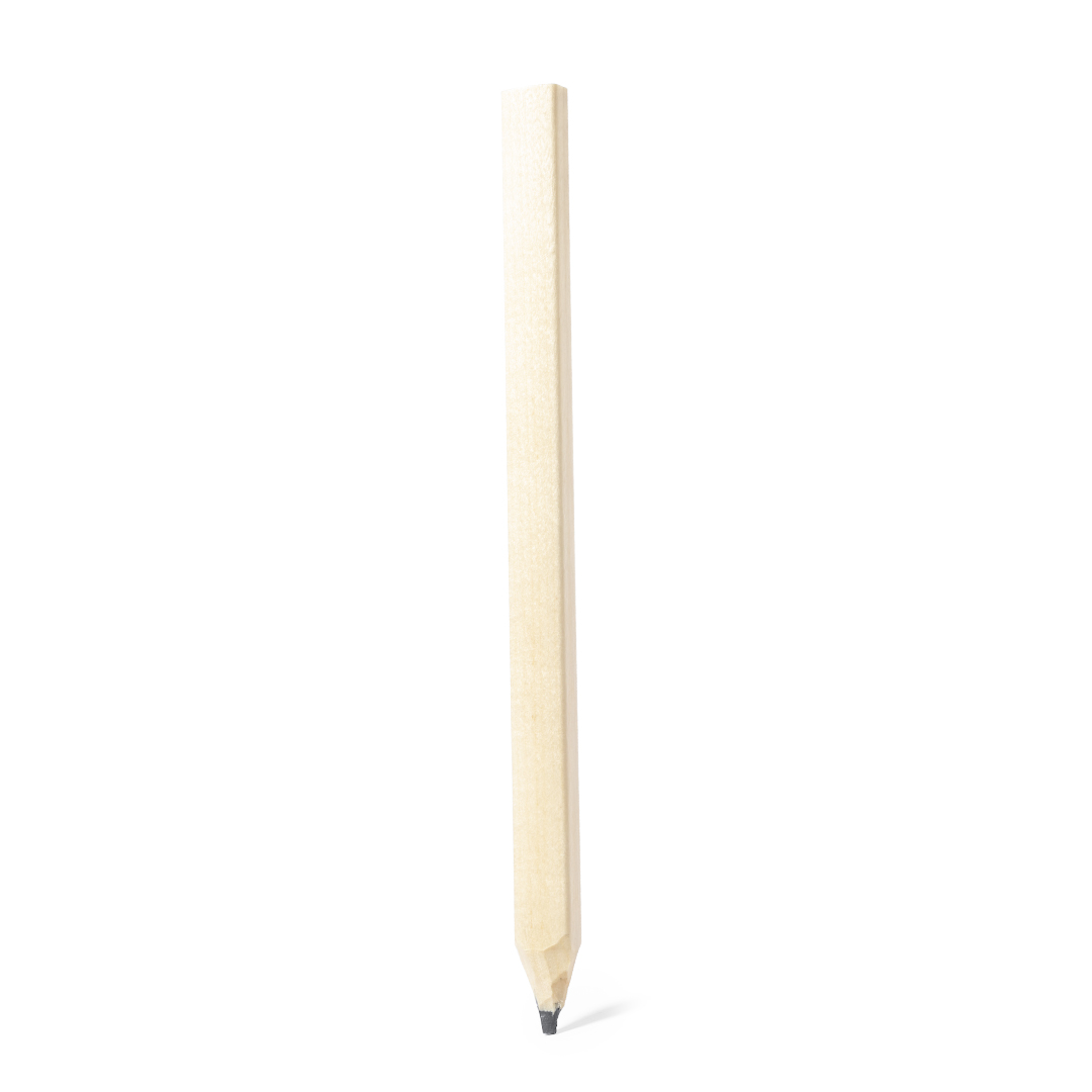 Lápiz personalizado Delint de madera tipo carpintero - Oficina - Regalo Promocional Personalizado