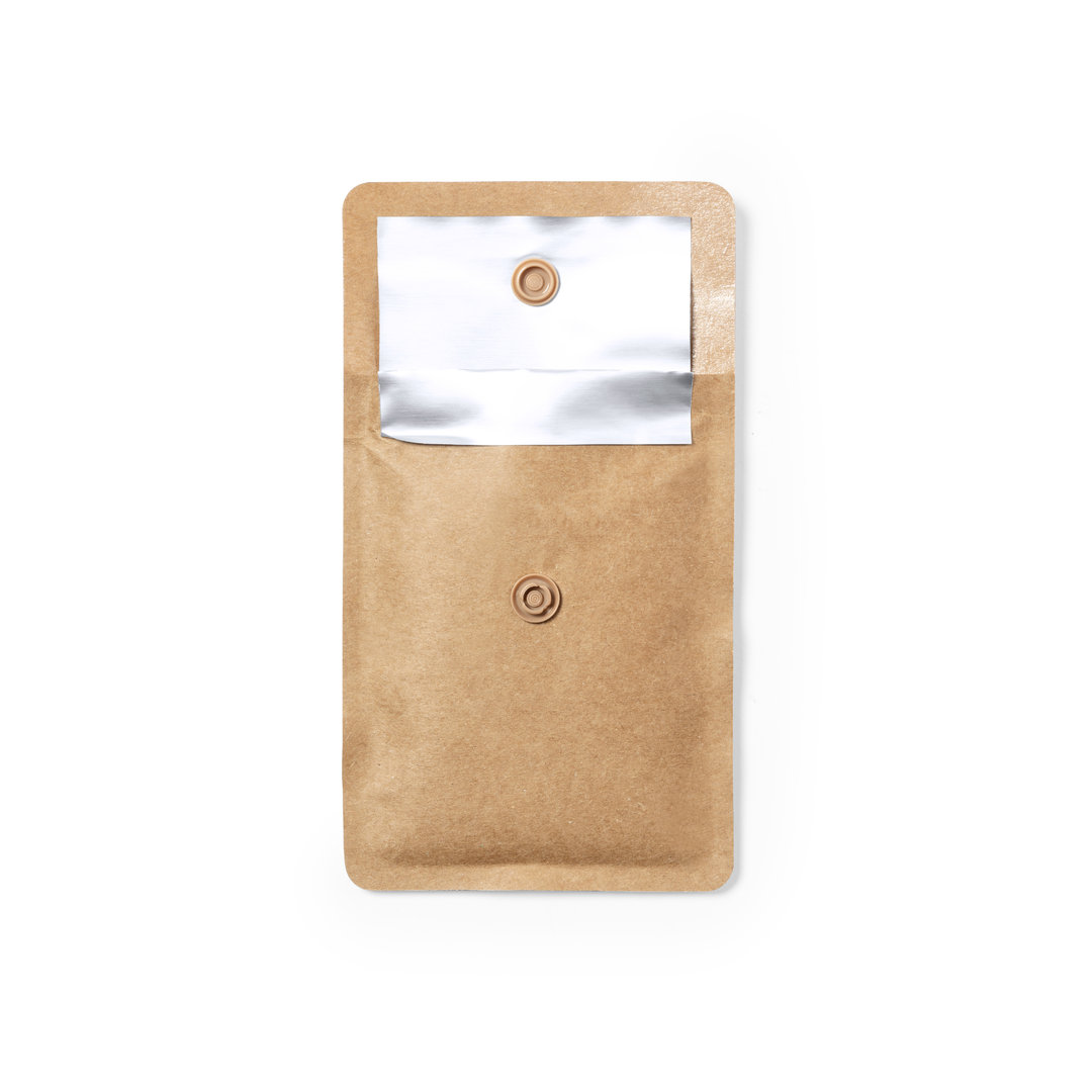 Cenicero de bolsillo personalizado Flament de papel reciclado con aluminio - Artículos fumador - Regalo Promocional Personalizado - vista alternativa