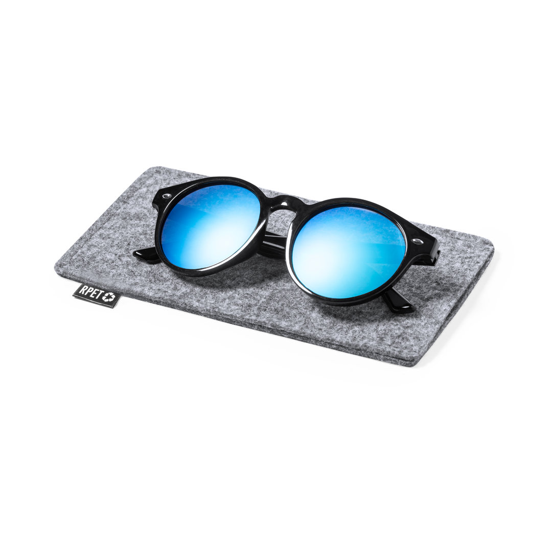Funda para gafas personalizada Kalermix de fieltro RPET - Verano - Regalo Promocional Personalizado - vista alternativa