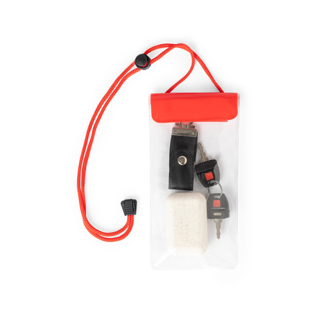 Portatodo personalizado Rokdem de PVC impermeable para dispositivos 6,5 pulgadas - Verano - Regalo Promocional Personalizado - vista alternativa