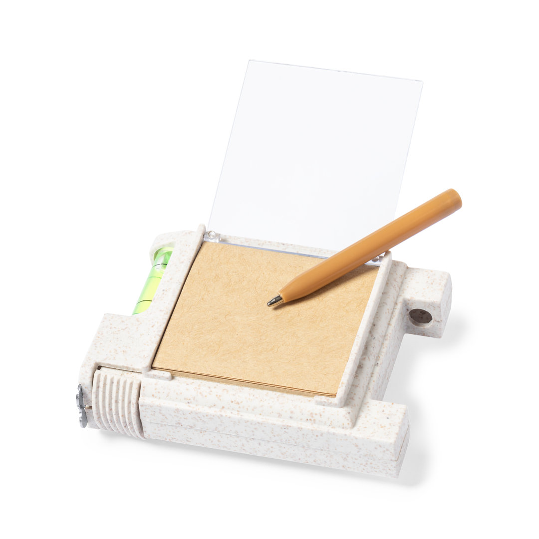 Flexómetro multifunción personalizado Sanwel de caña de trigo - Herramientas, bricolaje y automóvil - Regalo Promocional Personalizado - vista alternativa
