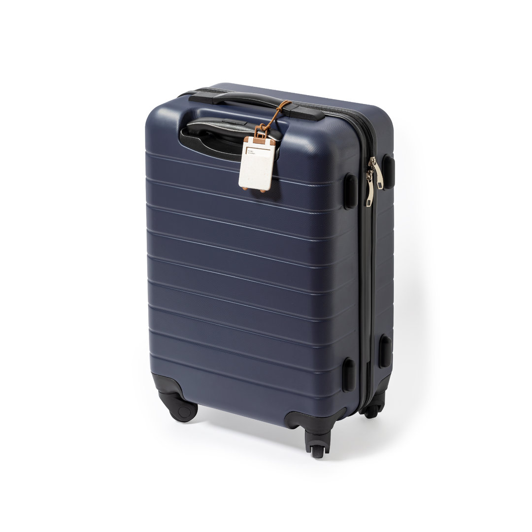 Identificador de maletas personalizado Cliffer línea nature de caña de trigo trolley - Viaje - Regalo Promocional Personalizado - imagen 3