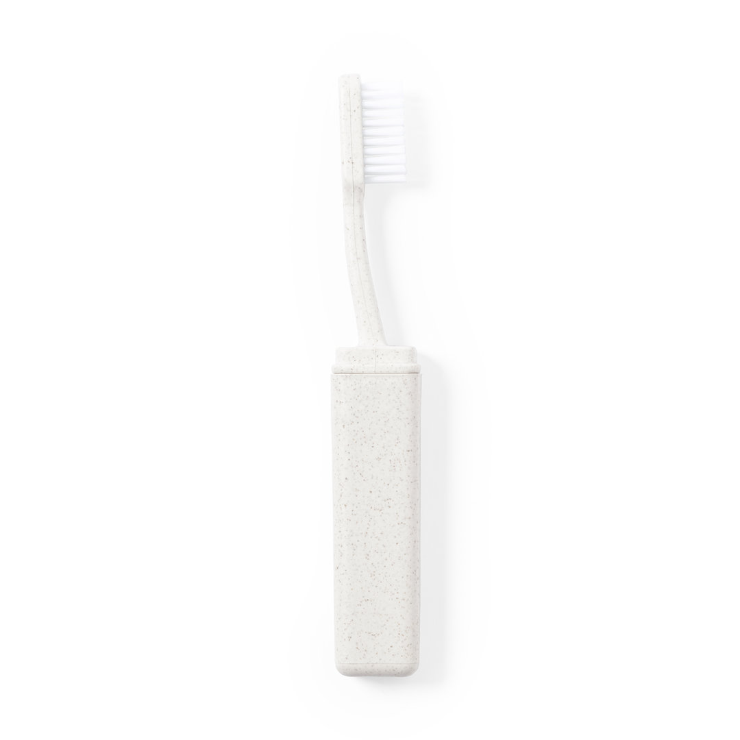 Cepillo de dientes personalizado Duncan plegable de caña de trigo - Hogar - Regalo Promocional Personalizado - vista alternativa