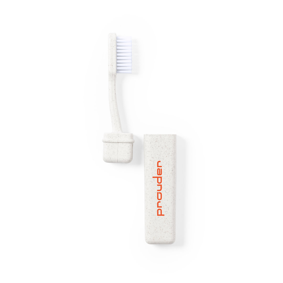 Cepillo de dientes personalizado Duncan plegable de caña de trigo - Hogar - Regalo Promocional Personalizado - imagen 3