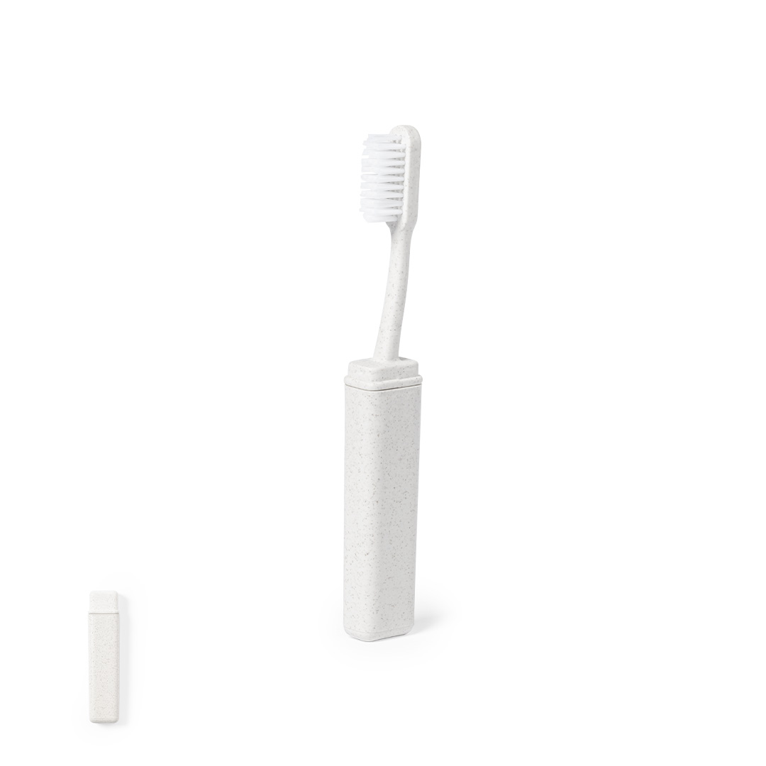 Cepillo de dientes personalizado Duncan plegable de caña de trigo - Hogar - Regalo Promocional Personalizado