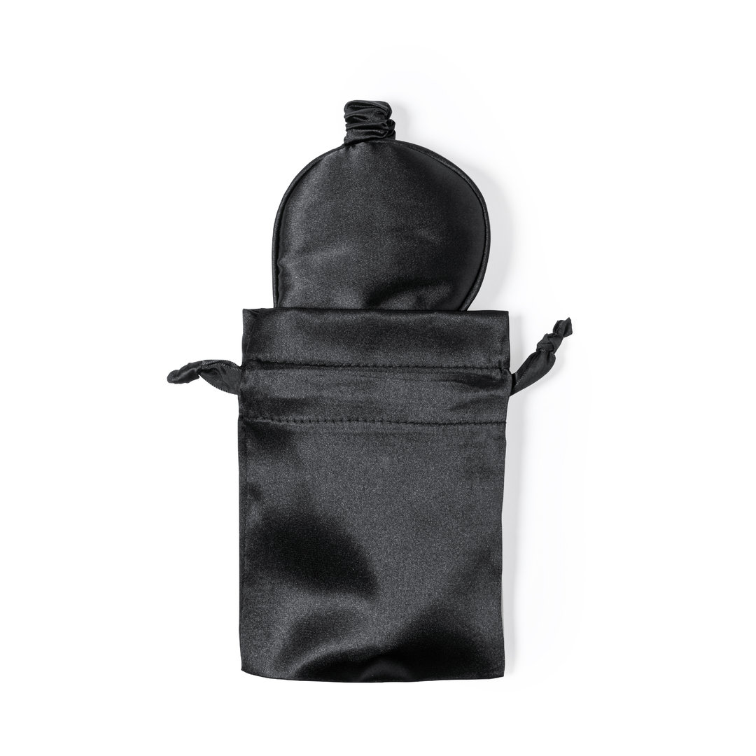 Antifaz Brenda satén con bolsita cordón - Viaje - Regalo Promocional Personalizado - imagen 3