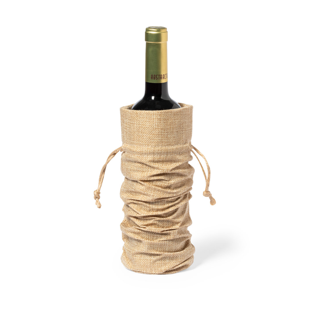 Bolsa personalizada Plesnik de yute para botellas - Bolsas personalizadas - Regalo Promocional Personalizado - vista alternativa