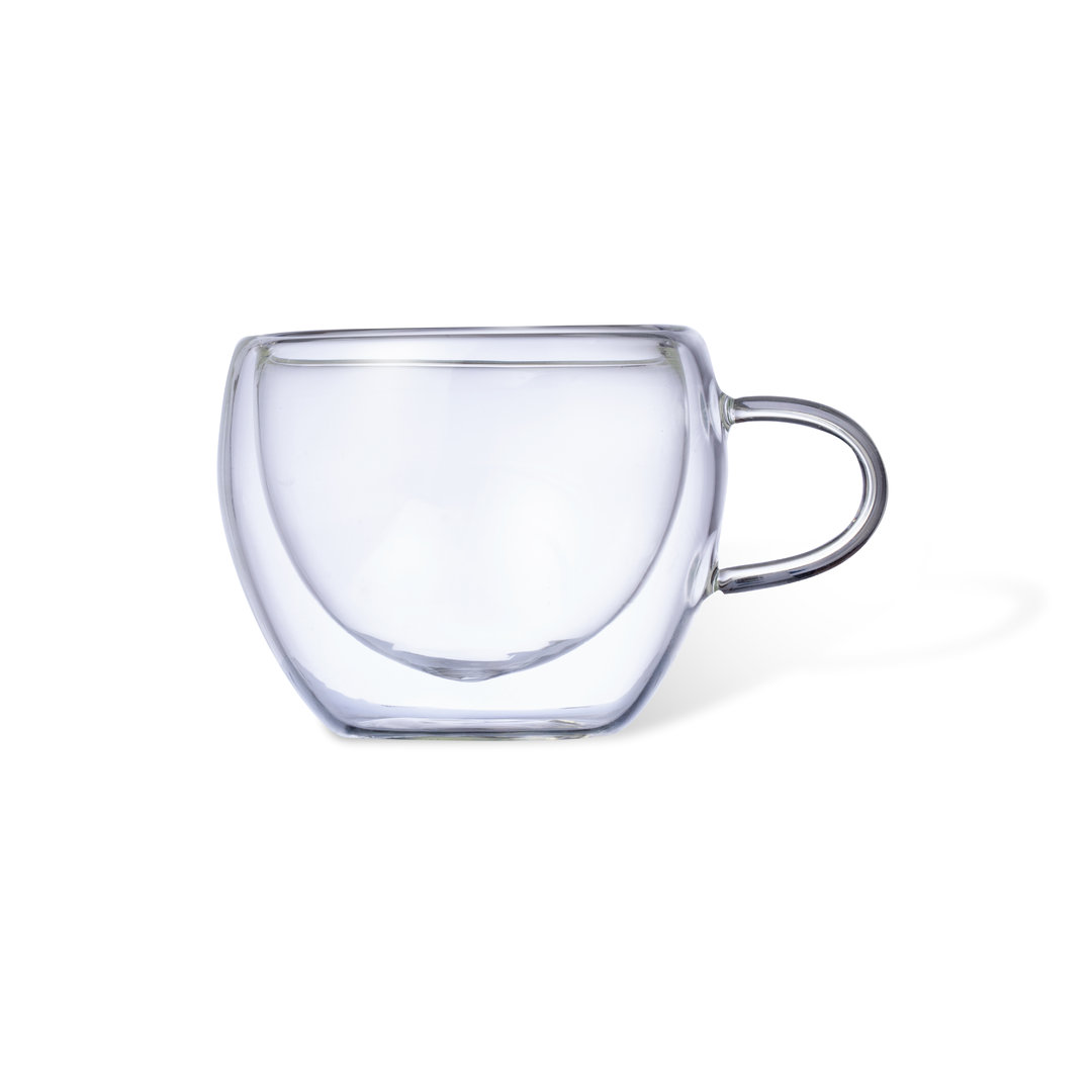 Set de tazas personalizado Gladen de borosilicato con posavasos de bambú - Packs de regalo personalizado - Regalo Promocional Personalizado - vista alternativa