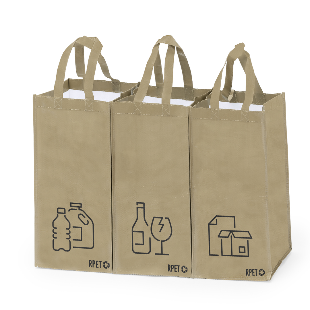 Set bolsas personalizado Stuggar reciclaje de RPET laminado - Otros accesorios cocina - Regalo Promocional Personalizado
