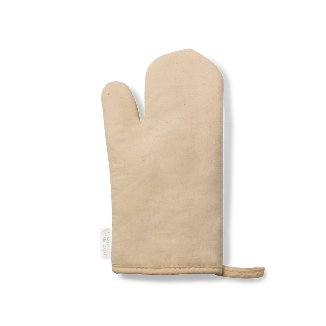 Manopla personalizada Cafar de algodón reciclado cocina