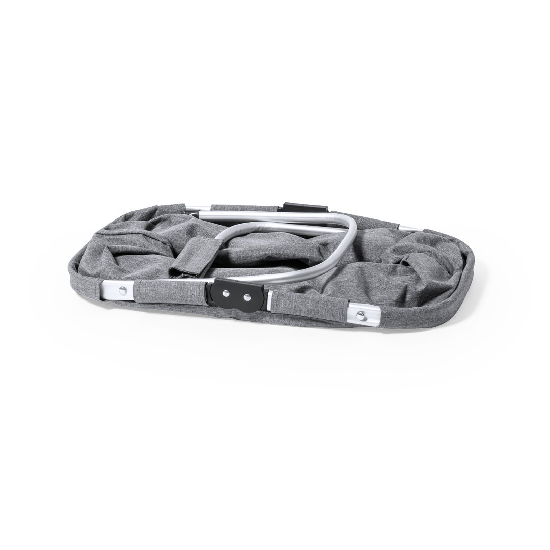 Cesta personalizada Dorothy plegable de RPET 600D con estructura aluminio - Verano - Regalo Promocional Personalizado - vista alternativa