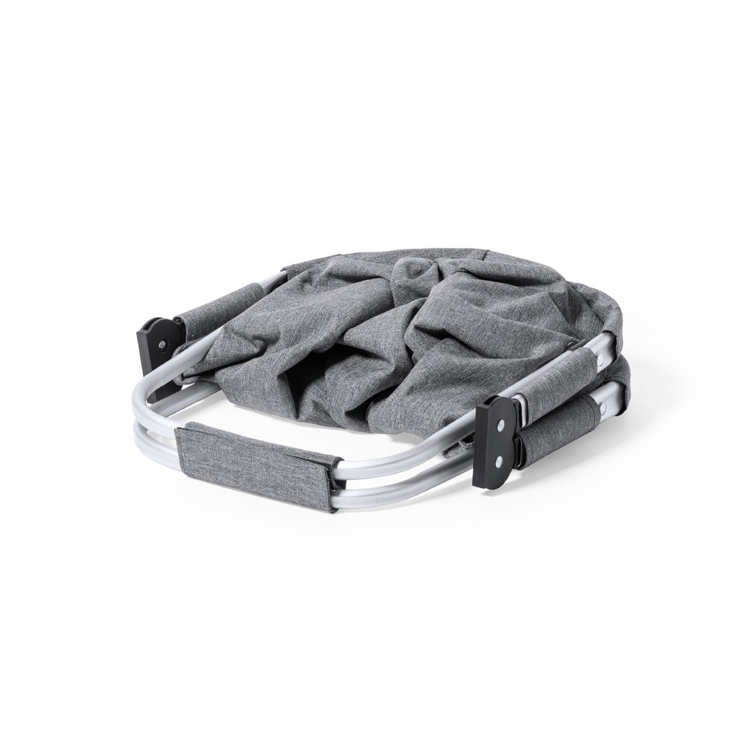 Cesta personalizada Dorothy plegable de RPET 600D con estructura aluminio - Verano - Regalo Promocional Personalizado - imagen 3