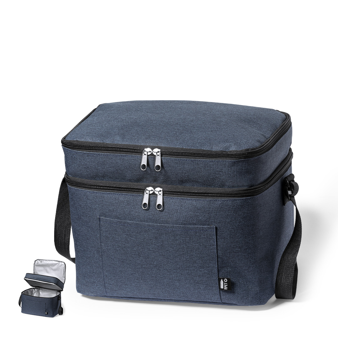 Nevera personalizada Teindor de RPET con bolsillo exterior - Verano - Regalo Promocional Personalizado
