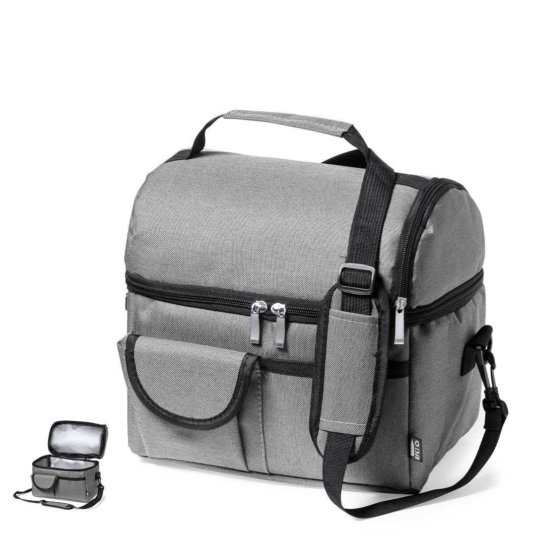 Nevera personalizada Gunnur de RPET con múltiples bolsillos - Verano - Regalo Promocional Personalizado