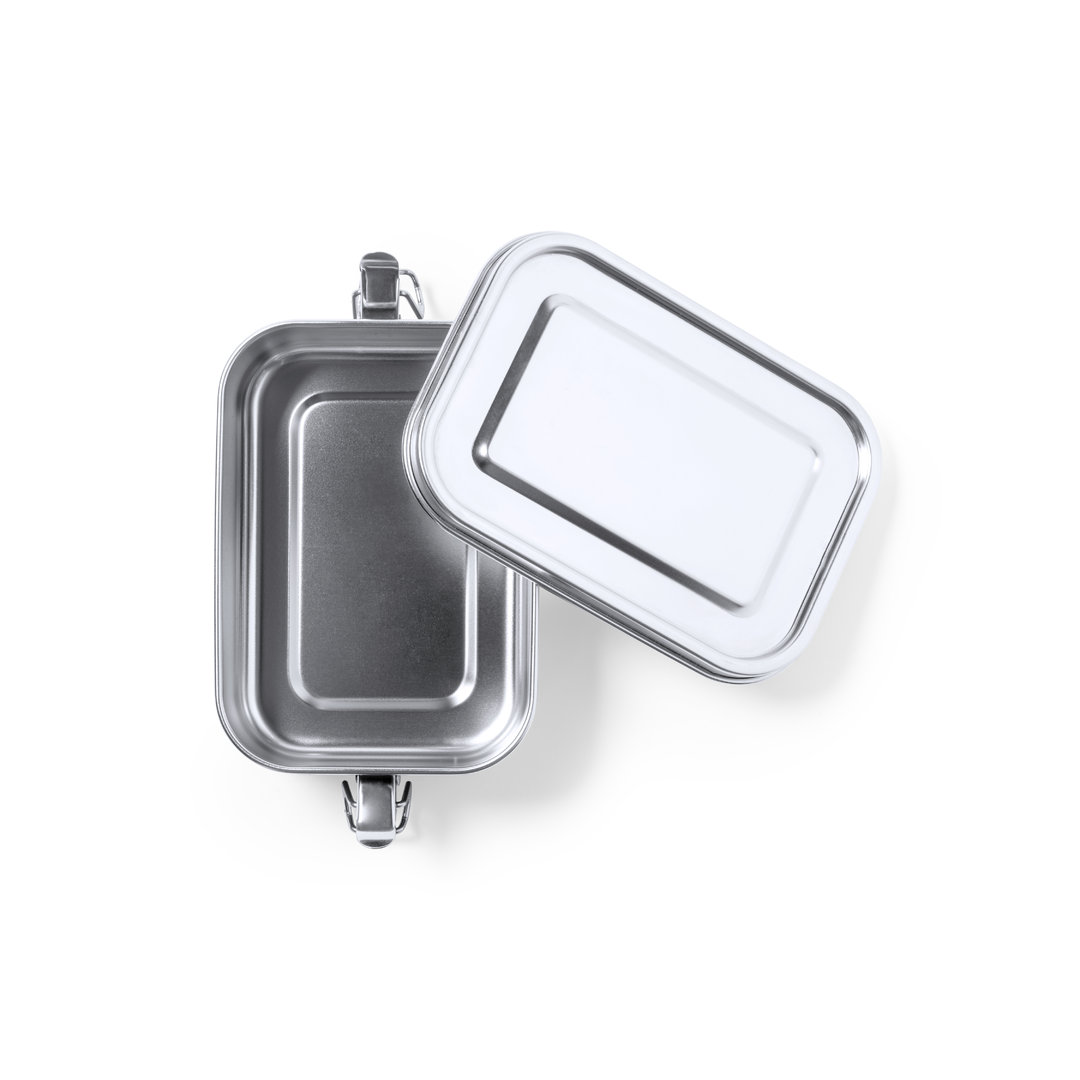 Fiambrera personalizada Shonka de acero inox reciclado de 750ml - Viaje - Regalo Promocional Personalizado - vista alternativa