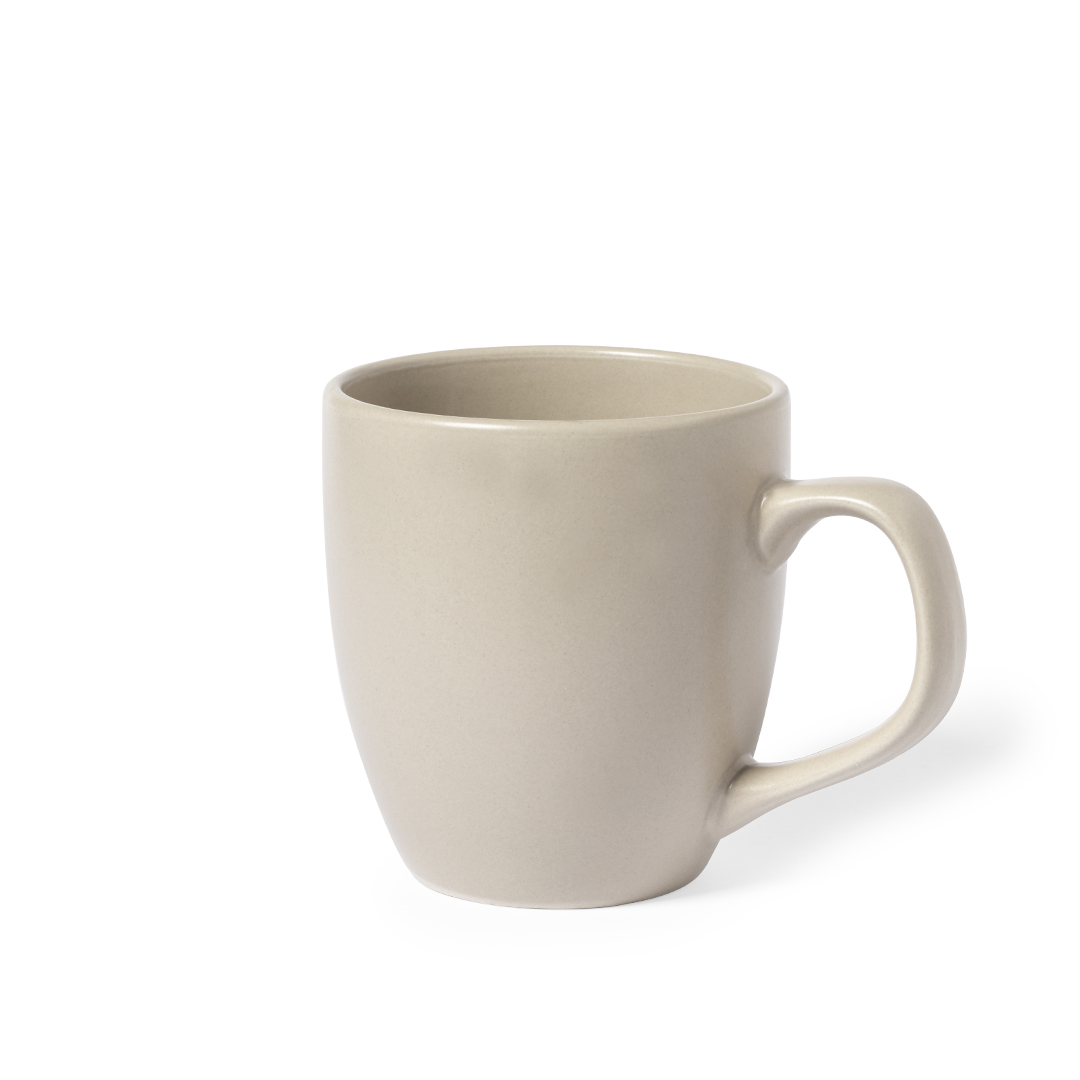 Taza de cerámica personalizada Leslie de 470ml con acabado mate - Tazas y vasos personalizados - Regalo Promocional Personalizado