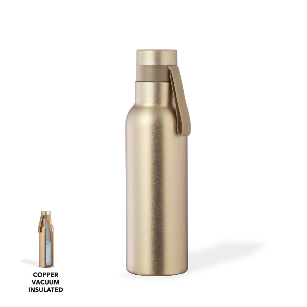 Bidón personalizado Térmico Roach de 530ml con aislamiento de cobre al vacío - Termos personalizados - Regalo Promocional Personalizado