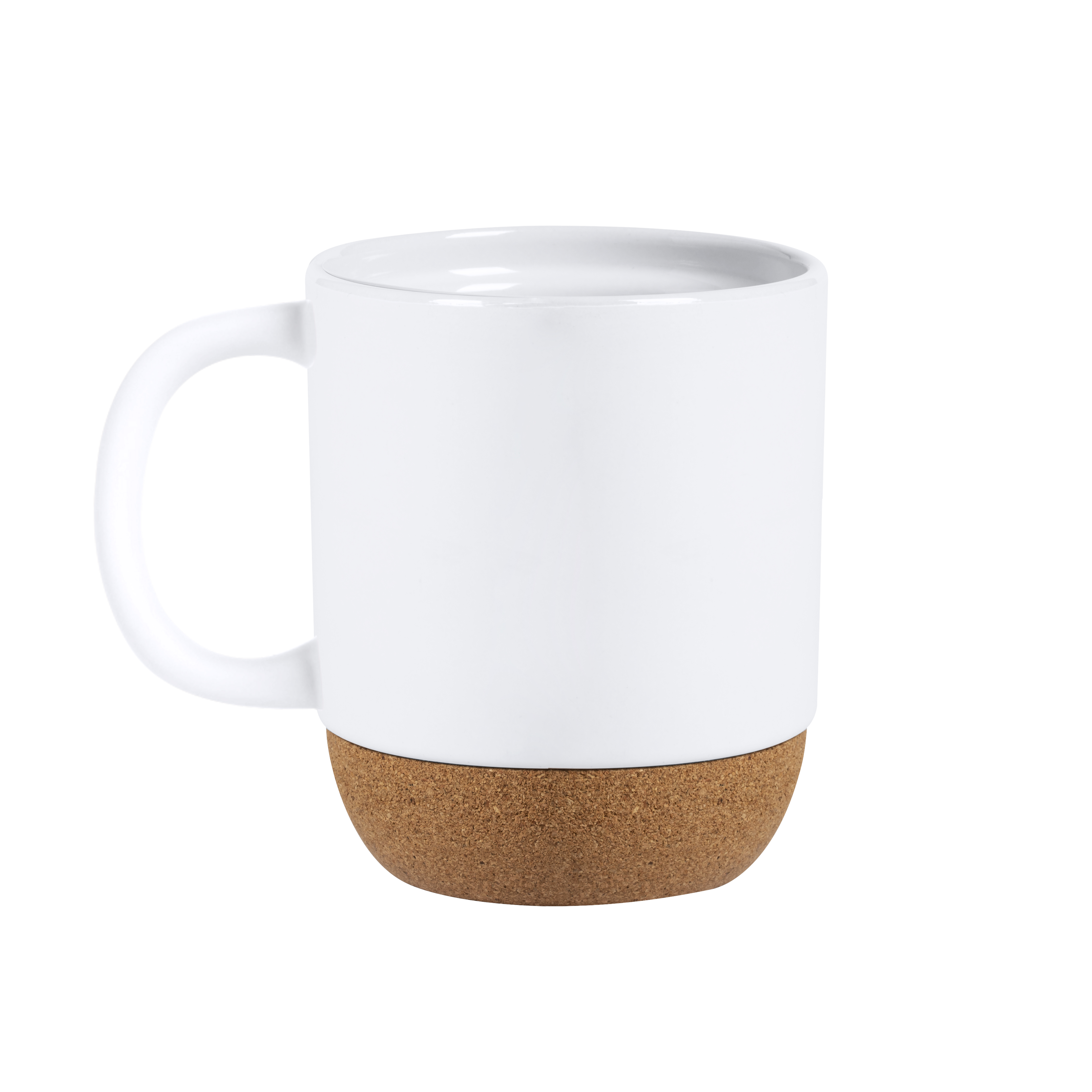 Taza de sublimación personalizada Roset de cerámica mate con base de corcho de 420ml - Tazas y vasos personalizados - Regalo Promocional Personalizado - vista alternativa