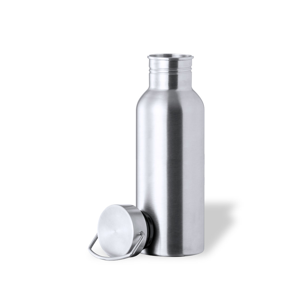 Bidón Karmel 750ml acero inox brillo asa integrada