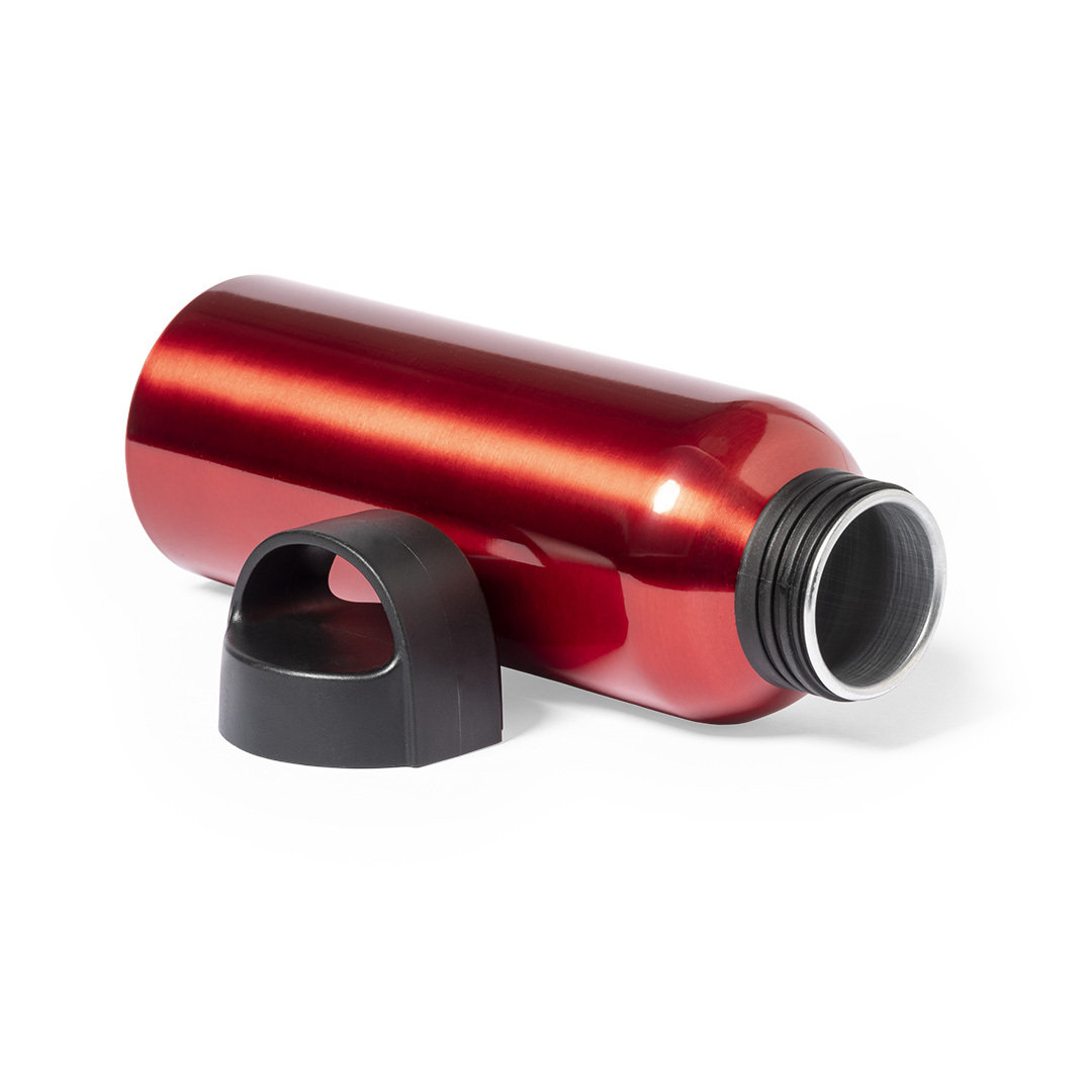 Bidón Fecher 500ml aluminio brillo asa integrada