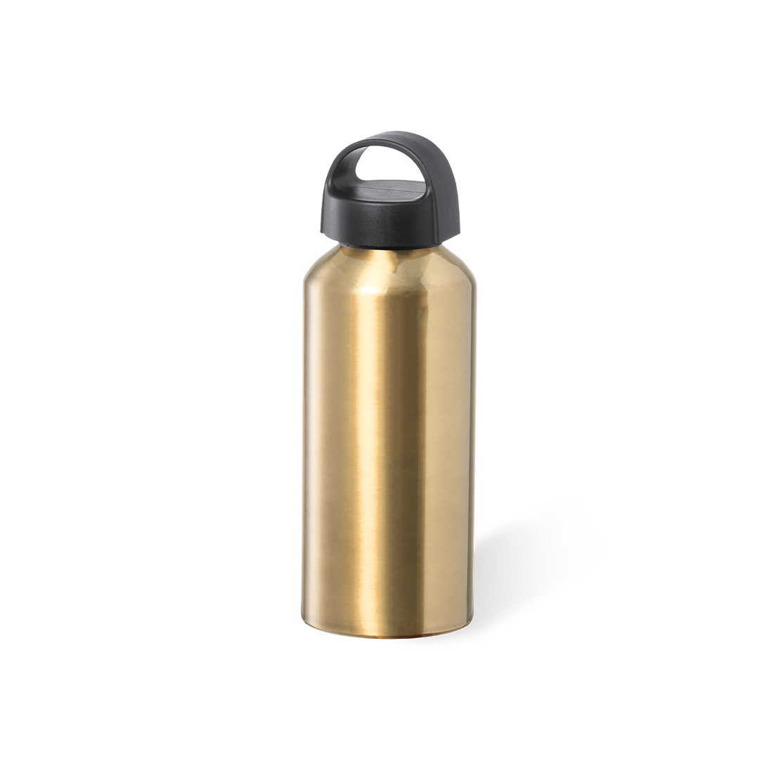 Bidón Fecher 500ml aluminio brillo asa integrada - Tazas y botellas - Regalo Promocional Personalizado