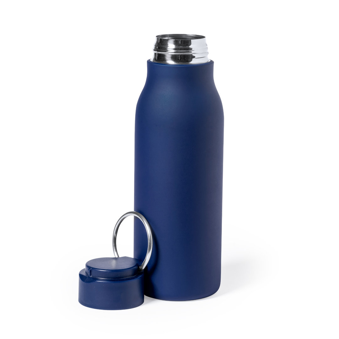 Bidón Bucky 600ml acero inox anilla plegable
