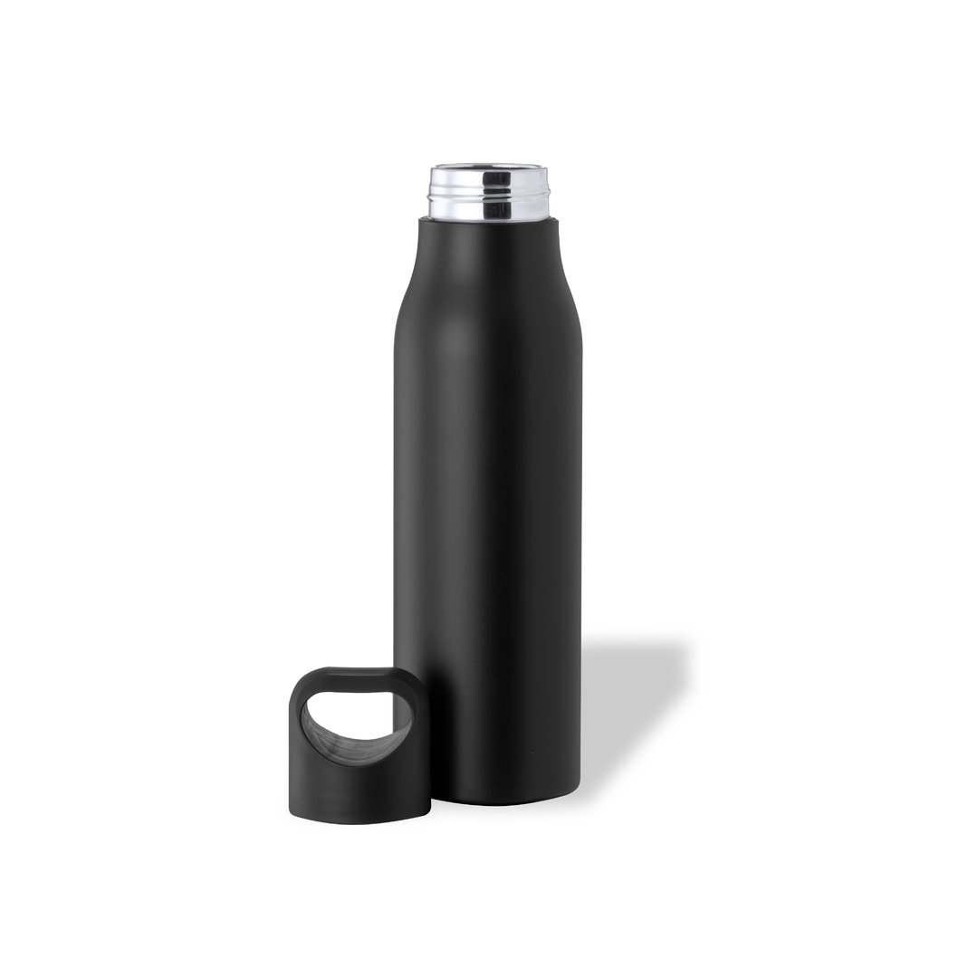 Bidón personalizado Tocker de 850ml en acero inoxidable satinado con asa integrada - Tazas y botellas - Regalo Promocional Personalizado - vista alternativa