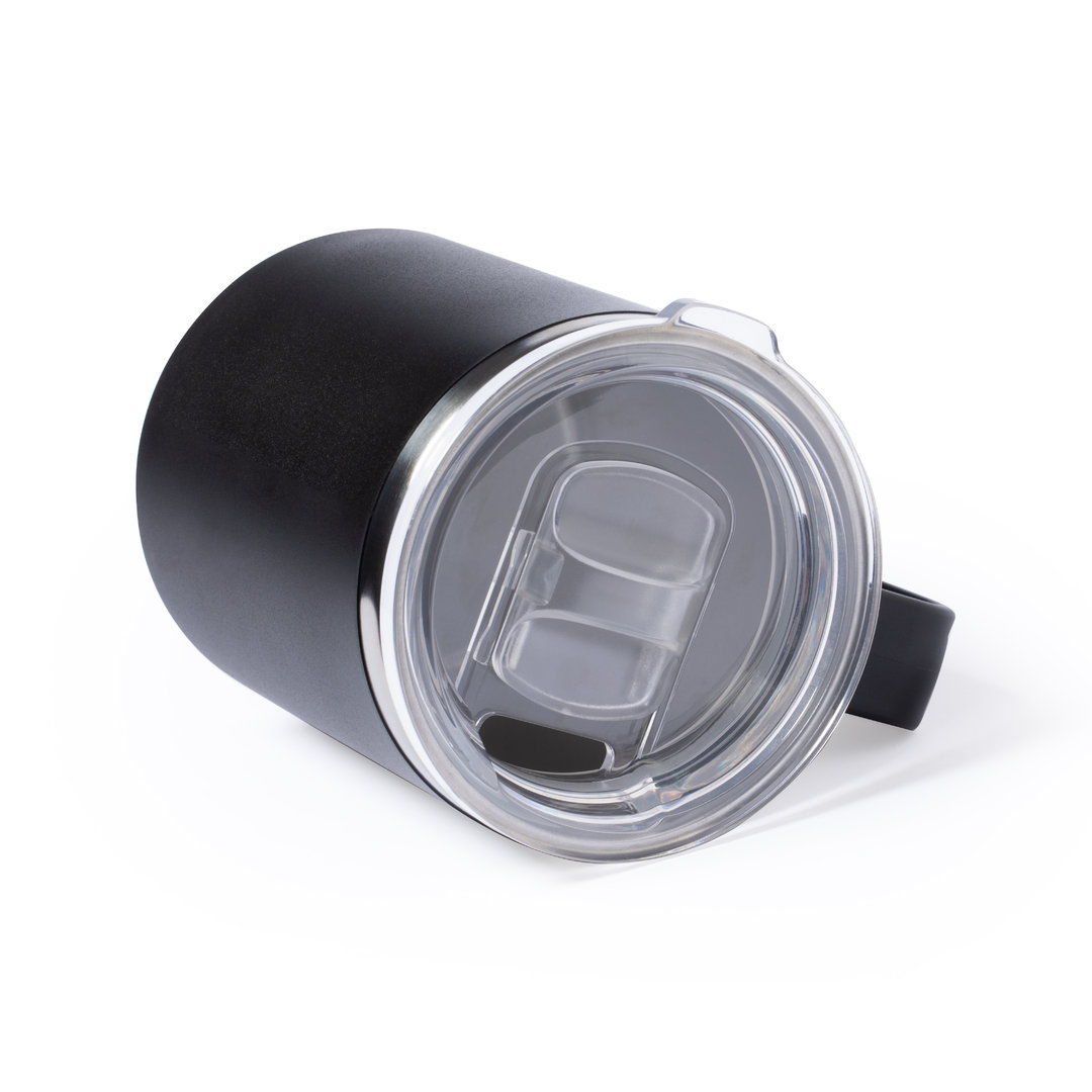 Taza térmica personalizada Tikam de acero inox con PP de 350ml - Tazas y vasos personalizados - Regalo Promocional Personalizado - vista alternativa