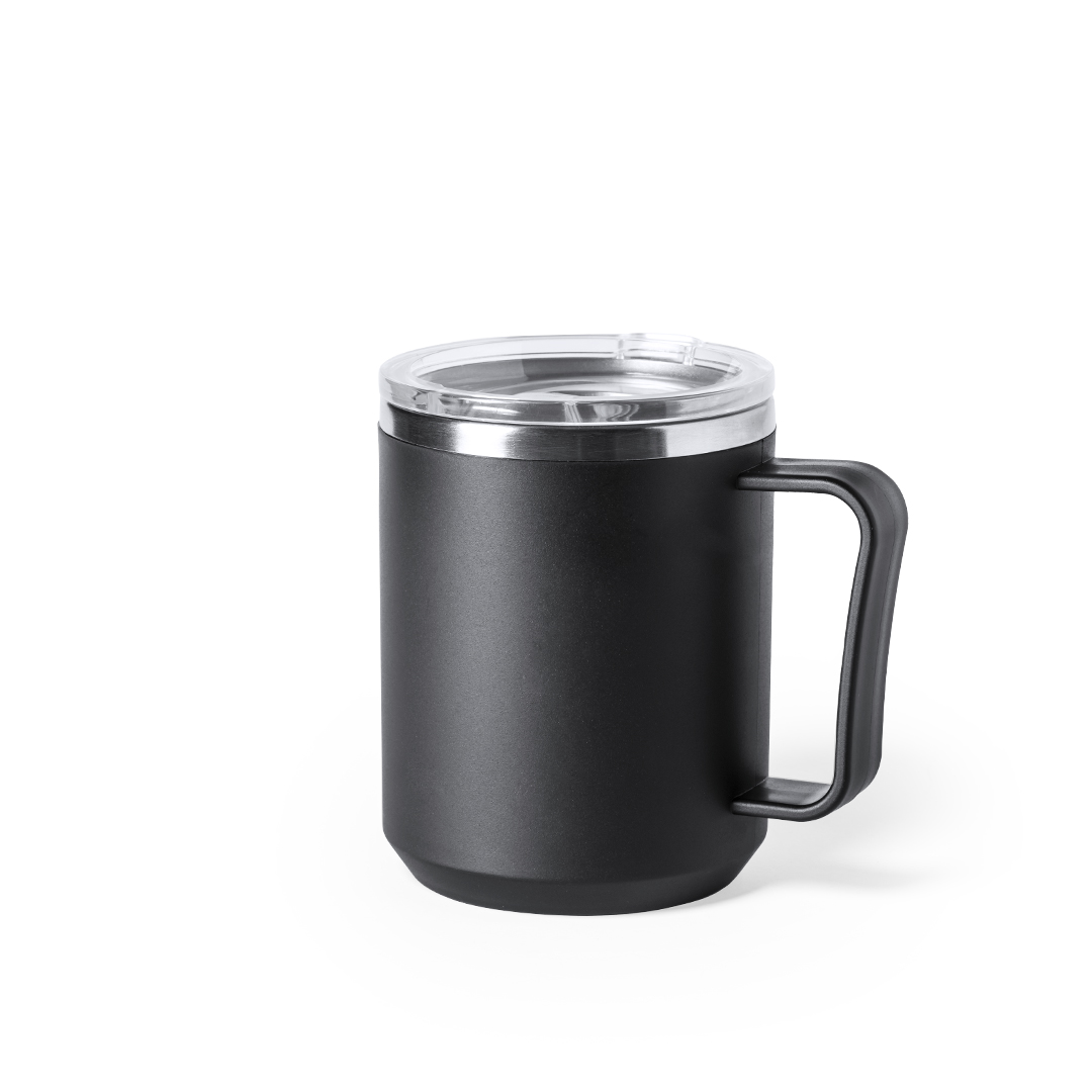 Taza térmica personalizada Tikam de acero inox con PP de 350ml - Tazas y vasos personalizados - Regalo Promocional Personalizado