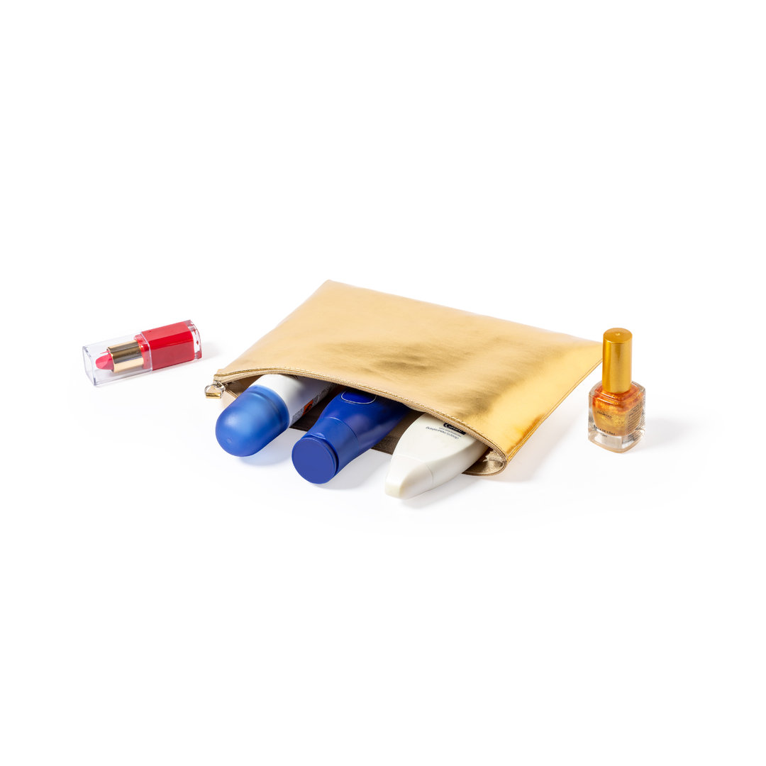 Neceser personalizado Darak de polipiel acabado metalizado elegante - Neceseres personalizados - Regalo Promocional Personalizado - vista alternativa