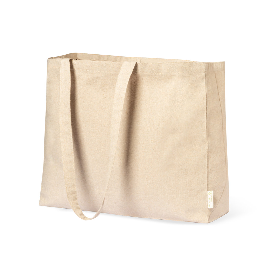 Bolsa personalizada Framos de algodón reciclado GRS 240g