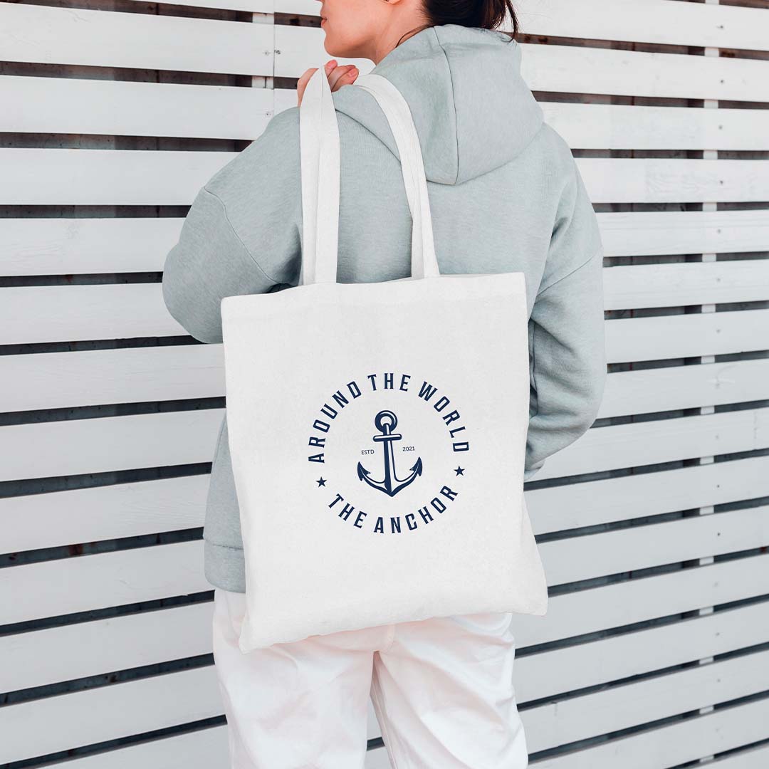 Bolsa personalizada Xental de algodón con asas largas reforzadas - Tote Bags personalizadas - Regalo Promocional Personalizado - imagen 4